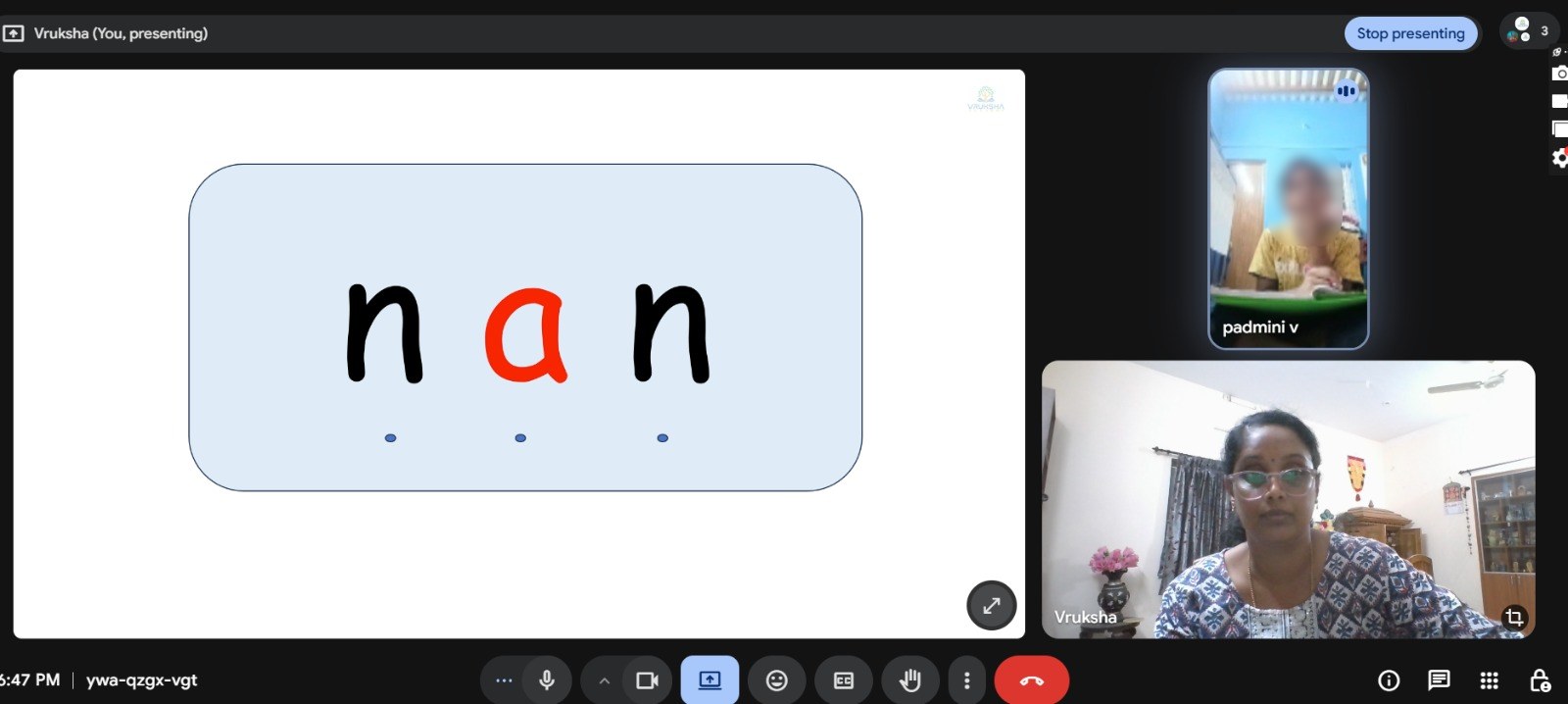 Online phonics class for kids